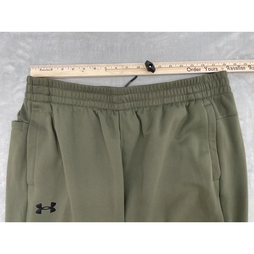 Under Armour Joggers Men's XXL Green Fleece Athletic Sweatpants